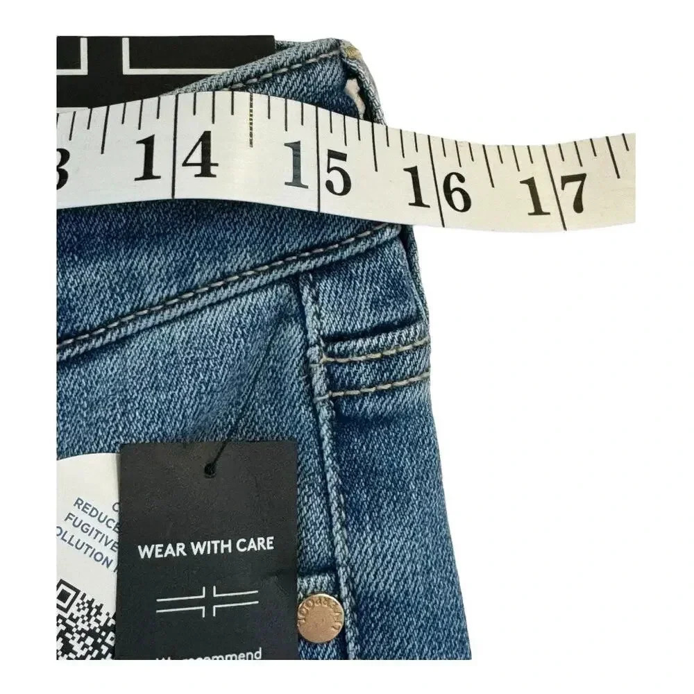 NEW Liverpool Women's Kristy Hi-Rise Shorts Blue Size 6 (28) Summer Casual NWT - Picture 3 of 8